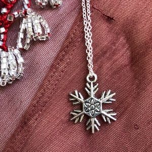 3 for $20 Snowflake Pendant Necklace